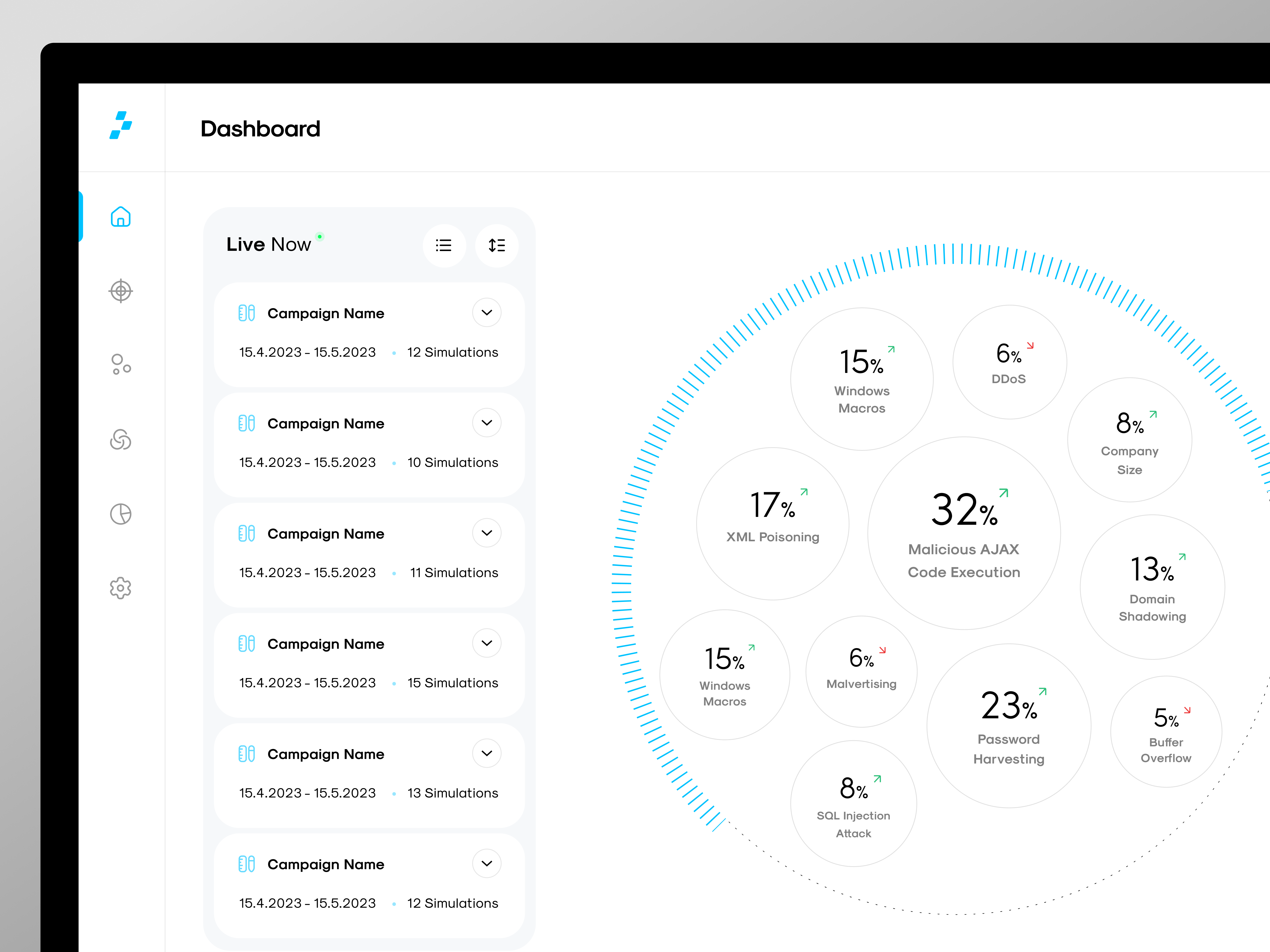 Example of Web App / Dashboard UI/UX Product Design