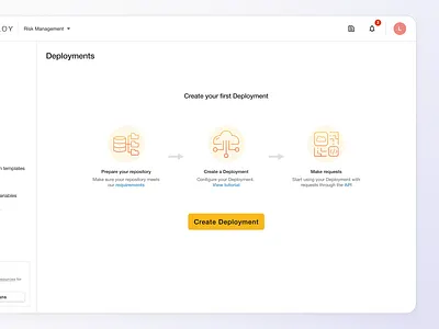 Step-by-step empty state ai empty state product design ui