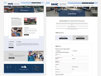 MAAC Website Design anesthesia anesthesia website anesthesia website design crna doctor doctor website maac nurse nurse website patient patient website provider provider website rna surgey surgical website