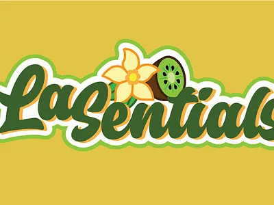 LaSentials! branding design graphic design logo