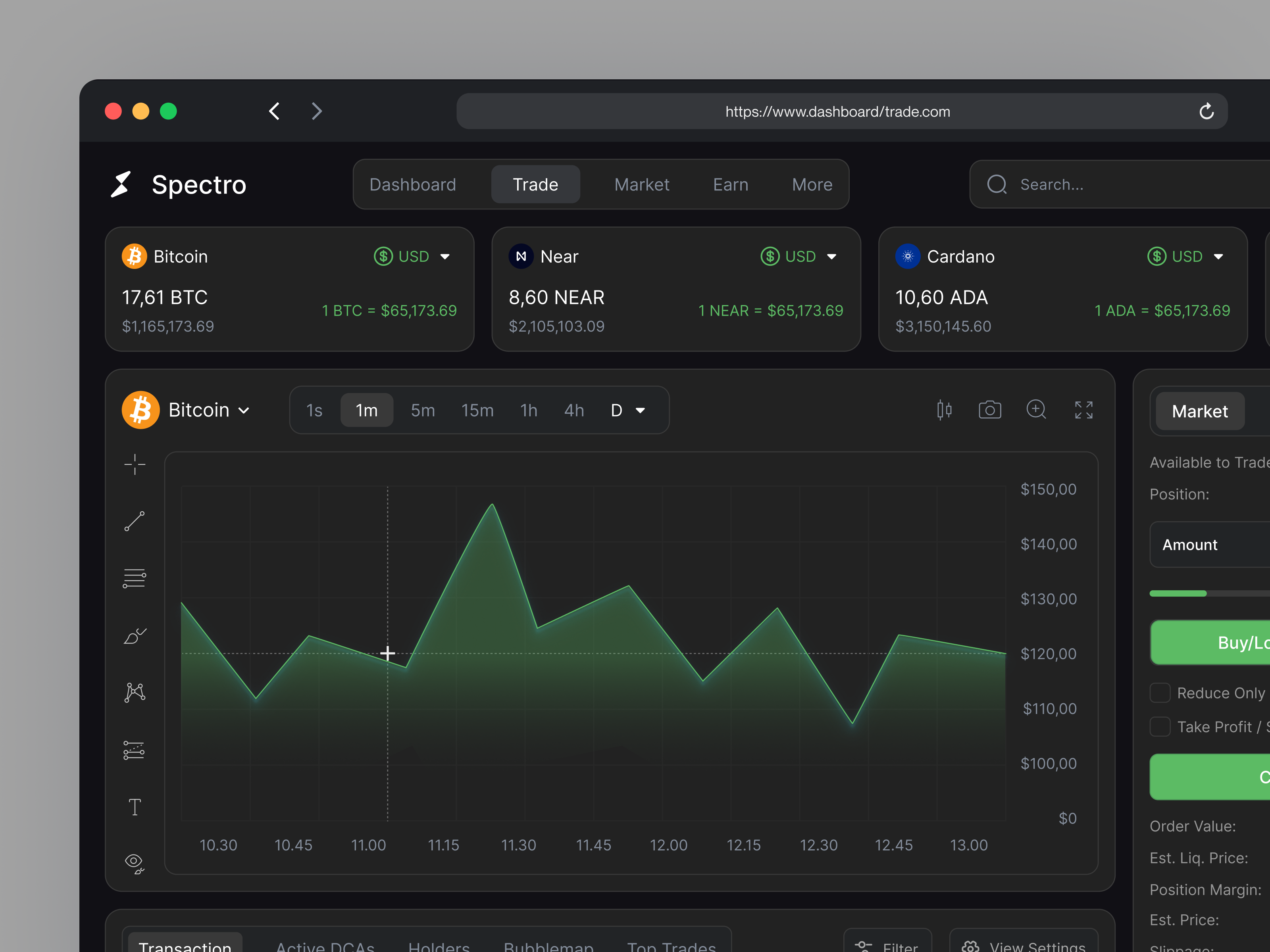 Spectro - Web3 Trading Platform by Teguh Irvan Ariyanto for Korsa on  Dribbble