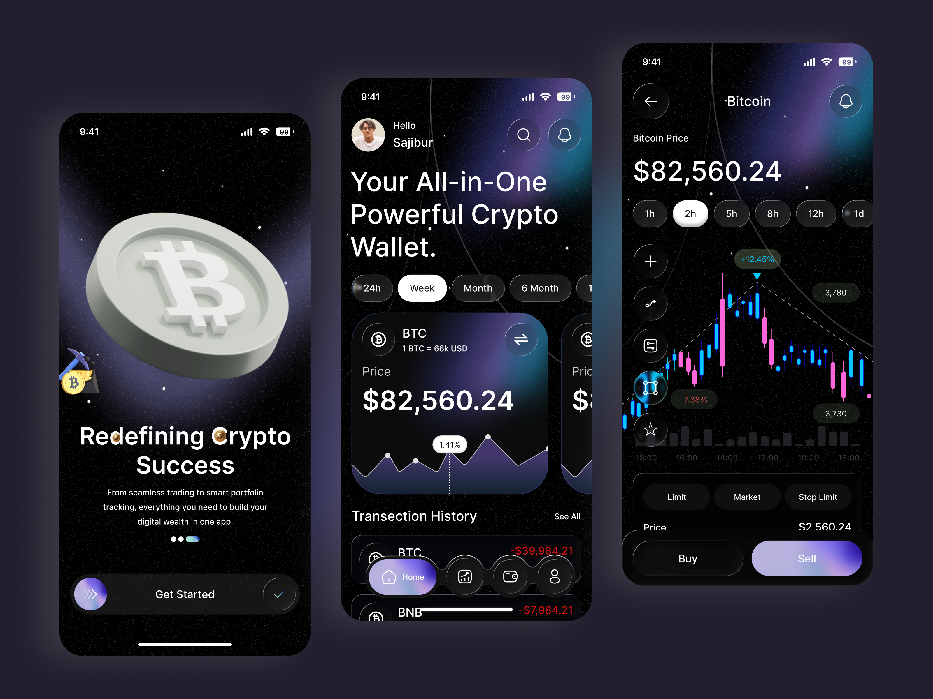 Example of Ai Mobile App Design UI/UX Design