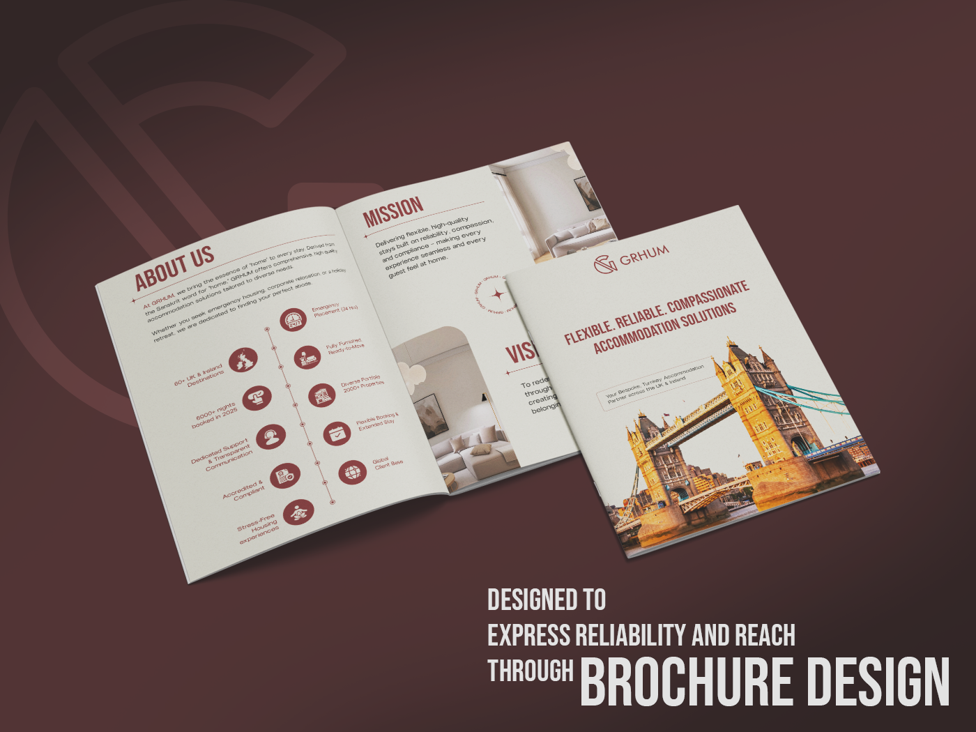 GRHUM | Brochure Design adobe adobe illustrator adobe photoshop brand guideline brand identity branding brochure brochure design design furniture furniture brochure graphic design illustration logo logo design ui ux vector vision visual identity