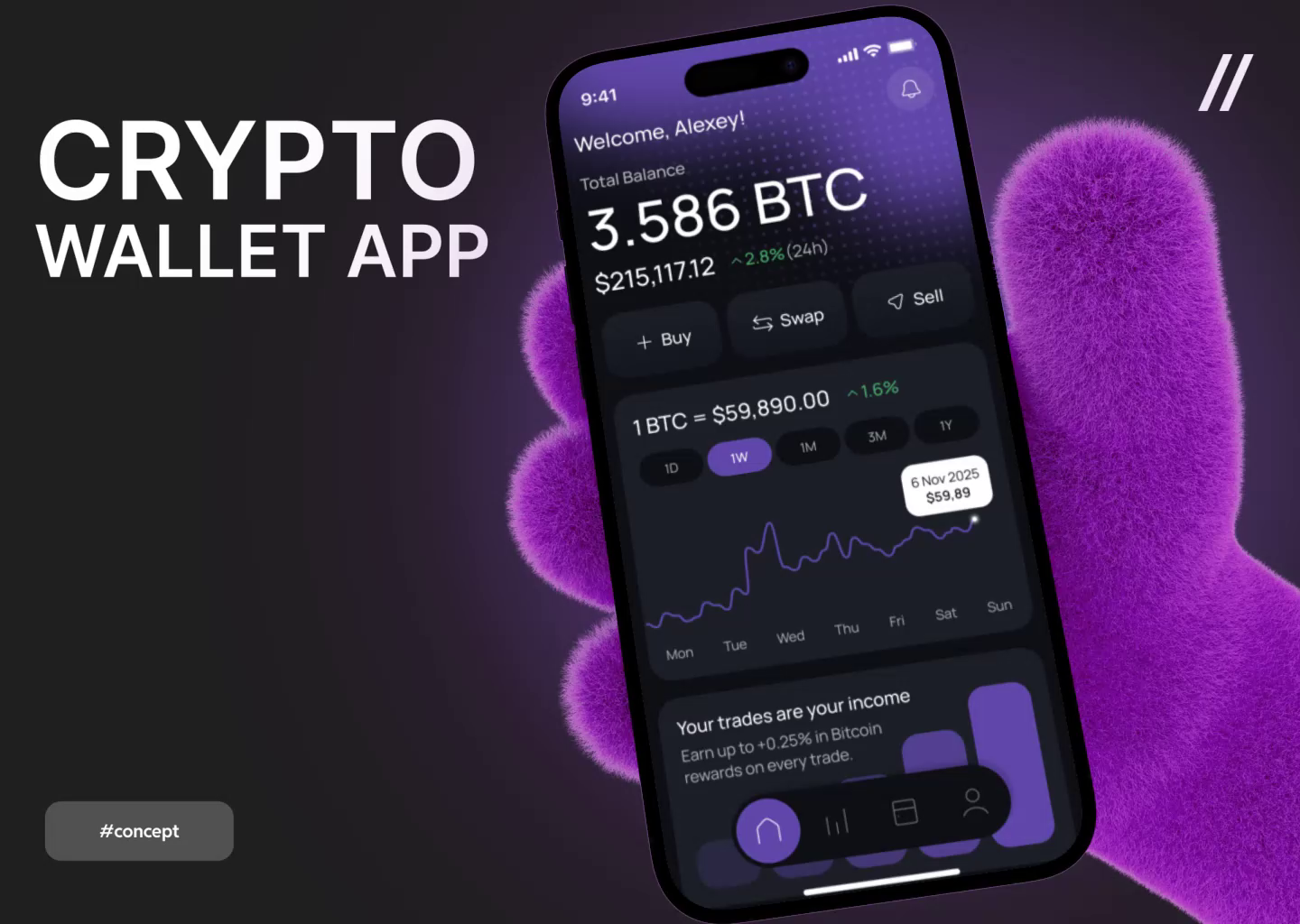 Crypto Wallet Mobile iOS App Design by Purrweb UI/UX Agency on Dribbble