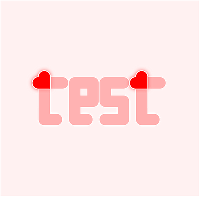 testV4LOVES branding design graphic design logo typography vector