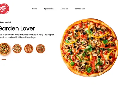 Pizza Menu - Interactive Product Showcase Web UI dribbble dribbbledesign dribbblers ecommerceui foodapp foodui interactiondesign motiondesign productdesign productshowcase ui uianimation uidesign uiux ux uxdesign webdesign webui