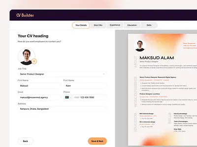 Ai CV Builder | AI SaaS Dashboard Design | Resume Builder UI UX . saas ui ai cv builder ai dashboard ai resume builder ai saas ai web app ai web application cv builder cv builder app dashboard resume builder resume builder software saas saas ai saas designer saas ui ux software ui saas ux web app dashboard web dashboard