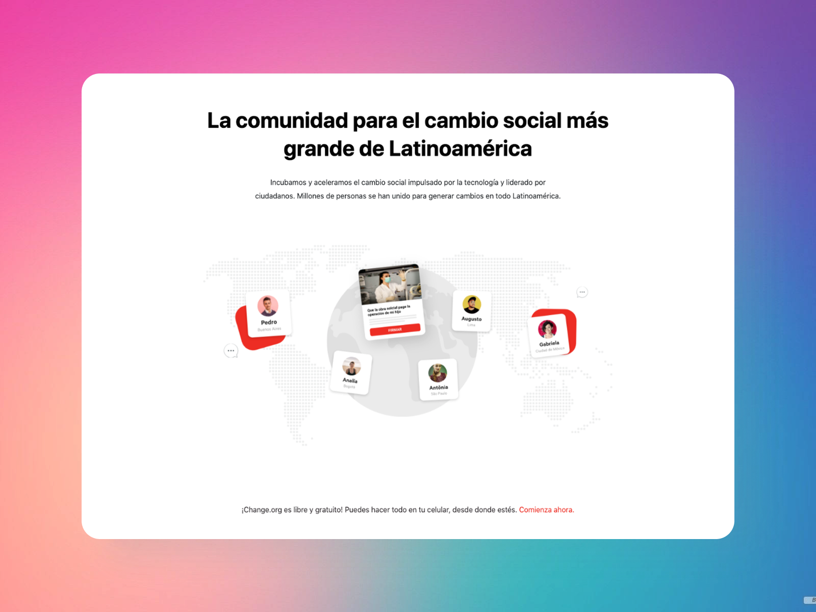 C.org Latam - Local microsites accessibility branding civic tech component library content strategy design system editorial design landing pages latin america microsites nonprofit product design responsive design social good social impact storytelling ui design ux design visual design web design
