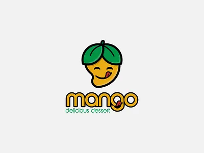 Mango - Logo Design alireza majd brand identity branding dessert graphic design logo logo design mango visual identity
