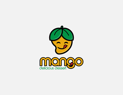 Mango - Logo Design alireza majd brand identity branding dessert graphic design logo logo design mango visual identity