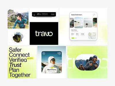AI Travel Guide Logo Bento Grid bento bento grid branding design green bento holiday logo tour bento tour branding tour logo tourism travel travel agency travel bento travel guide travel logo traveling travelling ui design ui ux design