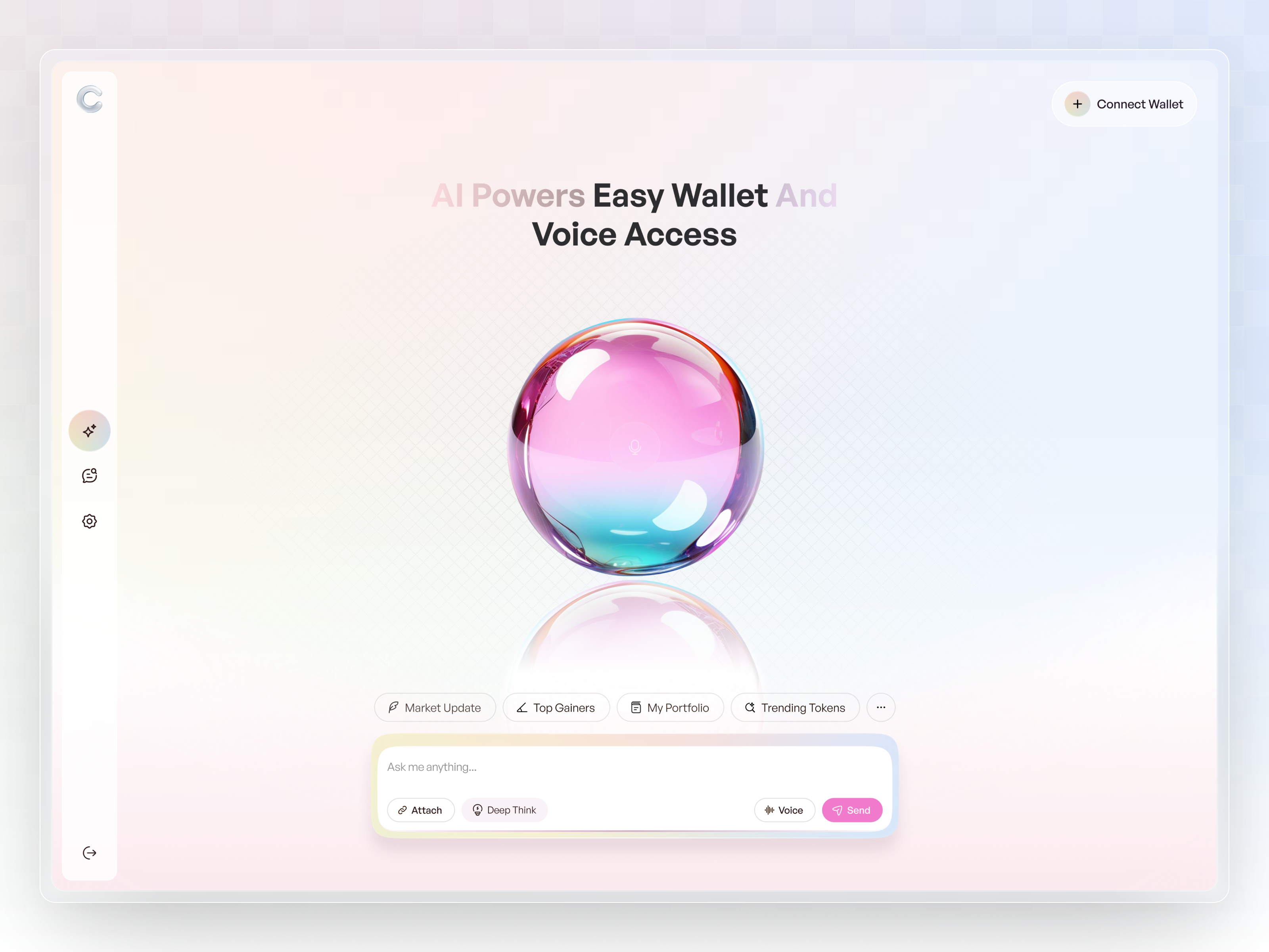 AI Chatbot Web App UI 3d ai aiassistant aichatbot aidashboard artificialintelligence chatbot chatinterface design product saas ui ux web