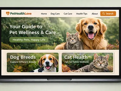 Premium Pet Care Website in WordPress website design wordpress design agency wordpress web design wordpress web development wordpress website