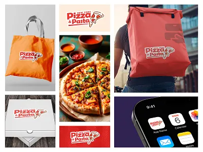 pizzario Logo 3d brand identity branding graphic design logo minimal logo modern