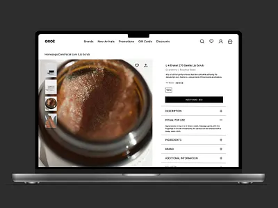 OROÈ app design ios ui ux web