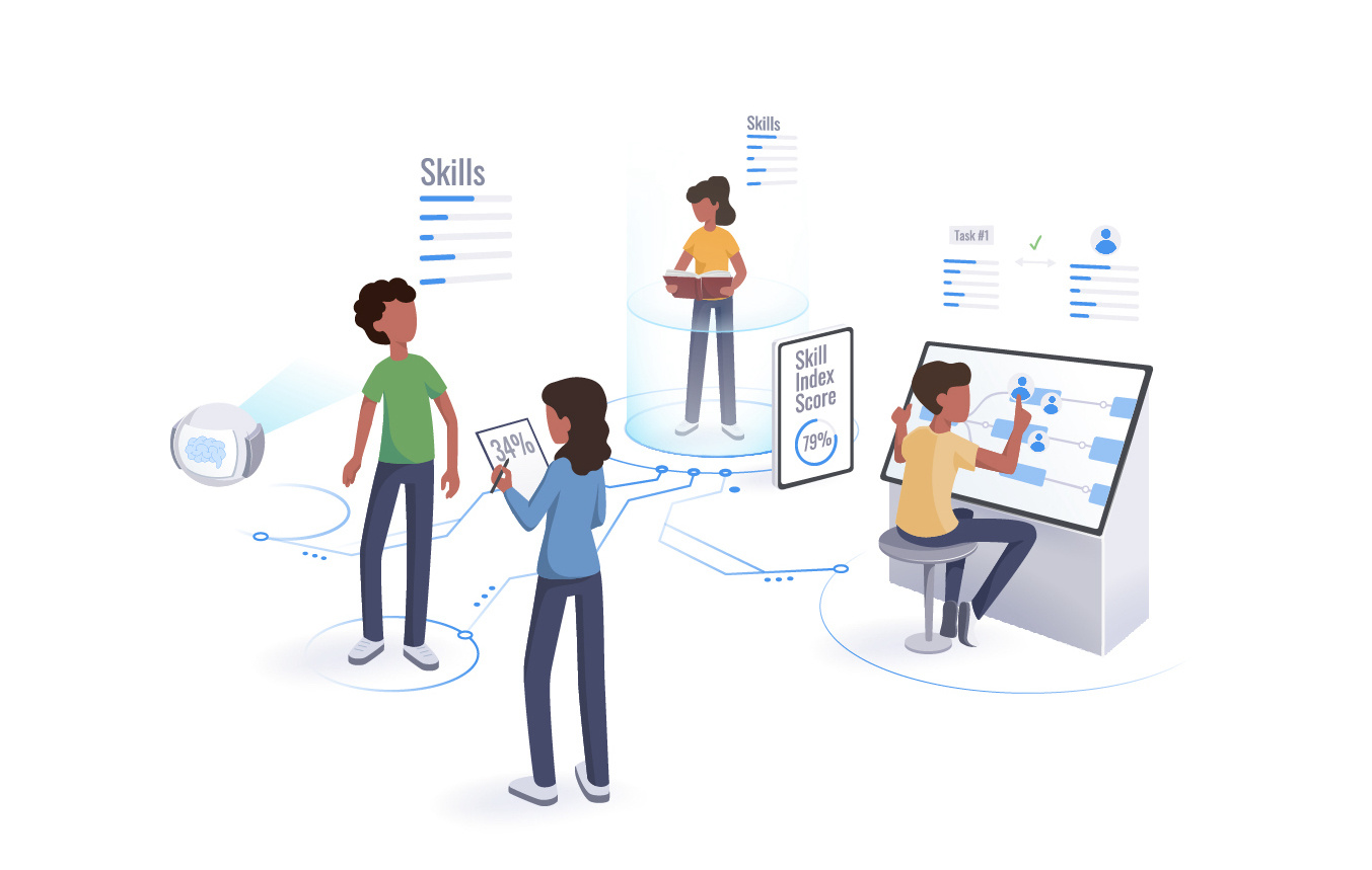 Launah Homepage illustration header illustration illustration isometric illustration ui illustration vector illustration