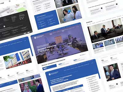 Jizzakh State Pedagogical University – Website UI/UX academic animation branding education higher education ui ui design uxui webdesign