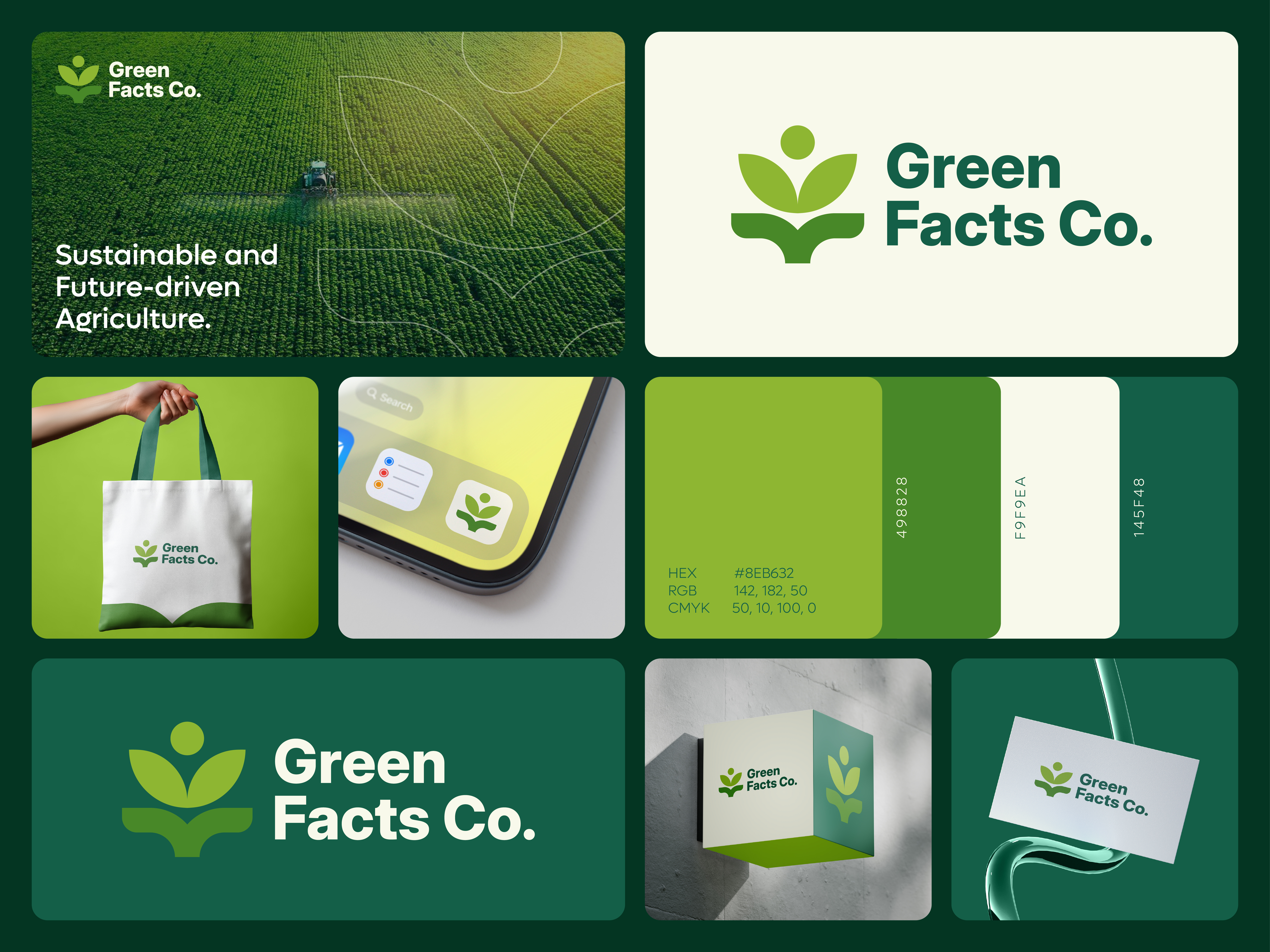 Example of Modern Minimalist Logo & Brand Identity