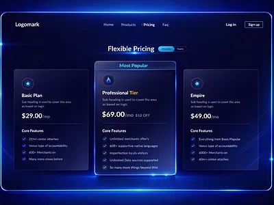 Pricing Plans! uiux webdesign 2026 2026 abstract appdesign asmr dashboard designer icons illustration mansoorgull mobileapplication modern pricingplan uiux webdesign webpage