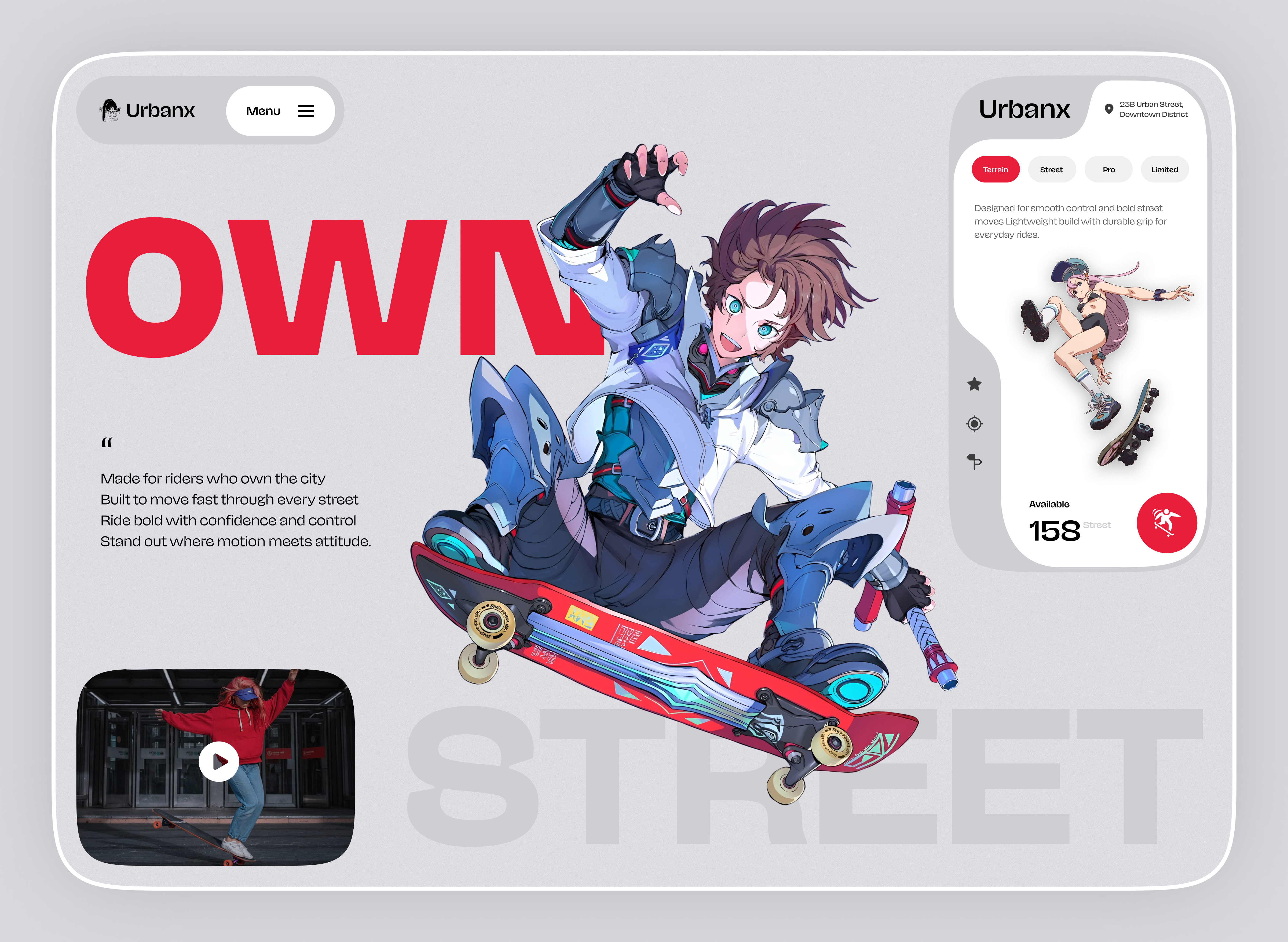 instant skateboards website