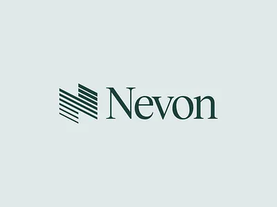 Nevon Logo Design ai branding logo momentum movement n letter n logo progress