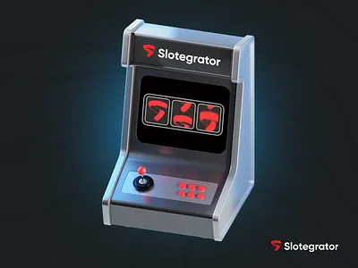 🎰 Slot Machine — Standalone 3D Model 3d 3d render 3dmodeling 3drender blender blender3d branding design digital art graphic design illustration isometric product design ui visualization