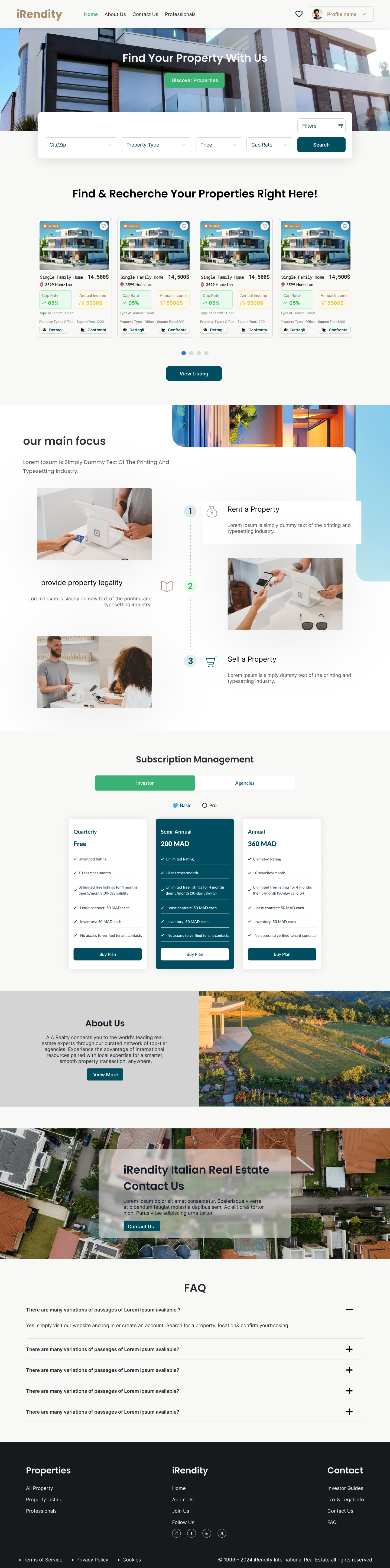 Real Estate Website branding design graphic design real estate website realestate realestate website ui uiux website