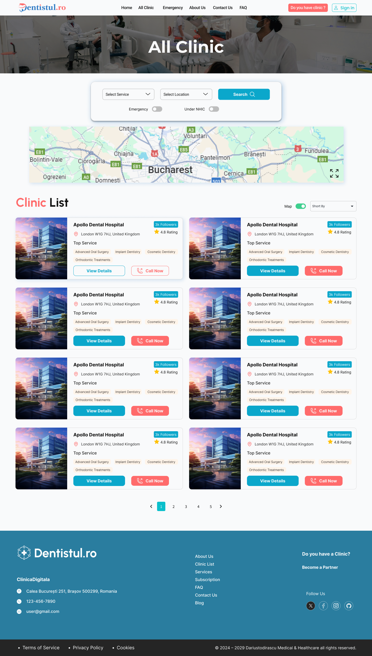 Example of Website Design
