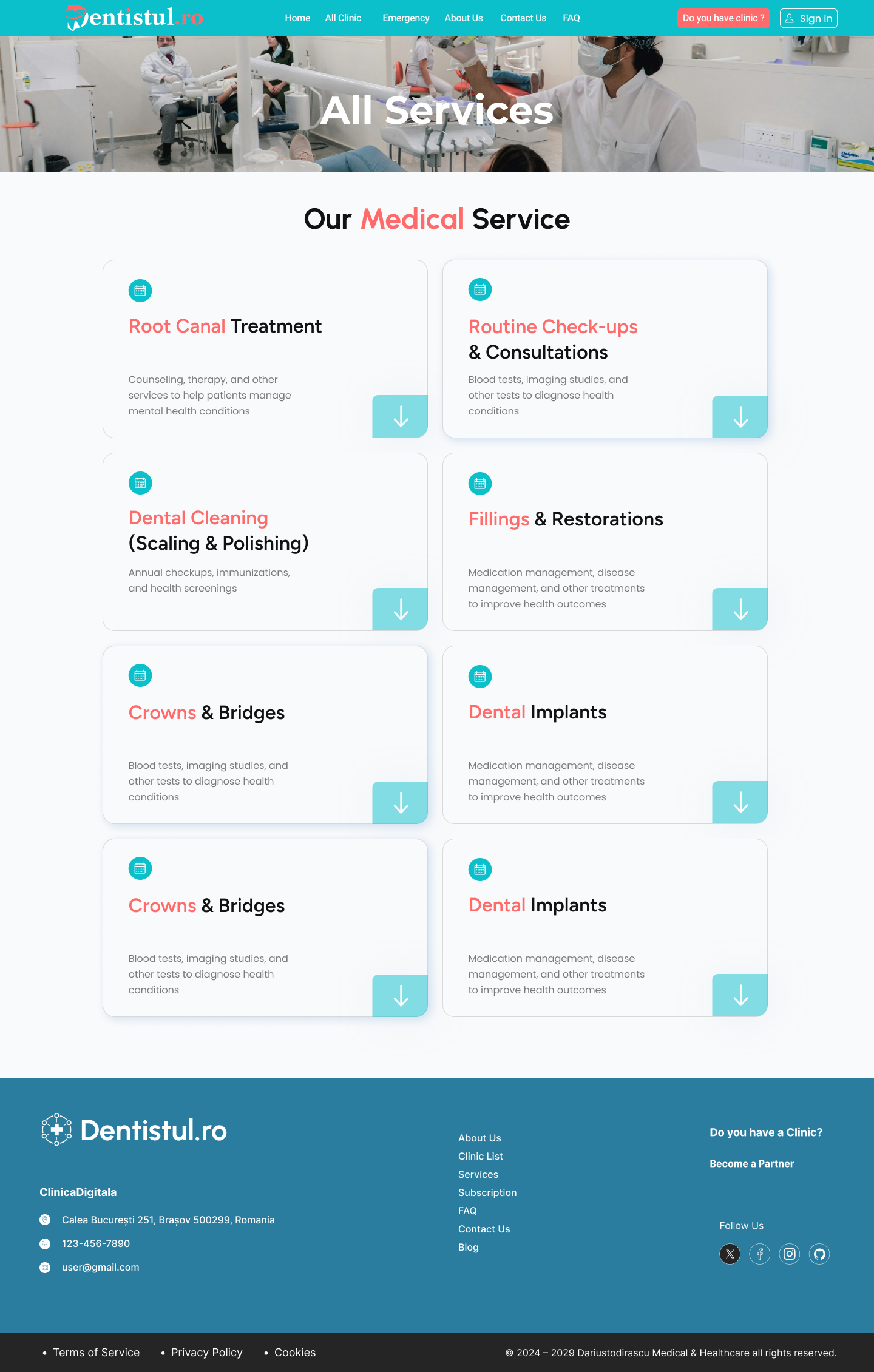 Example of Website Design
