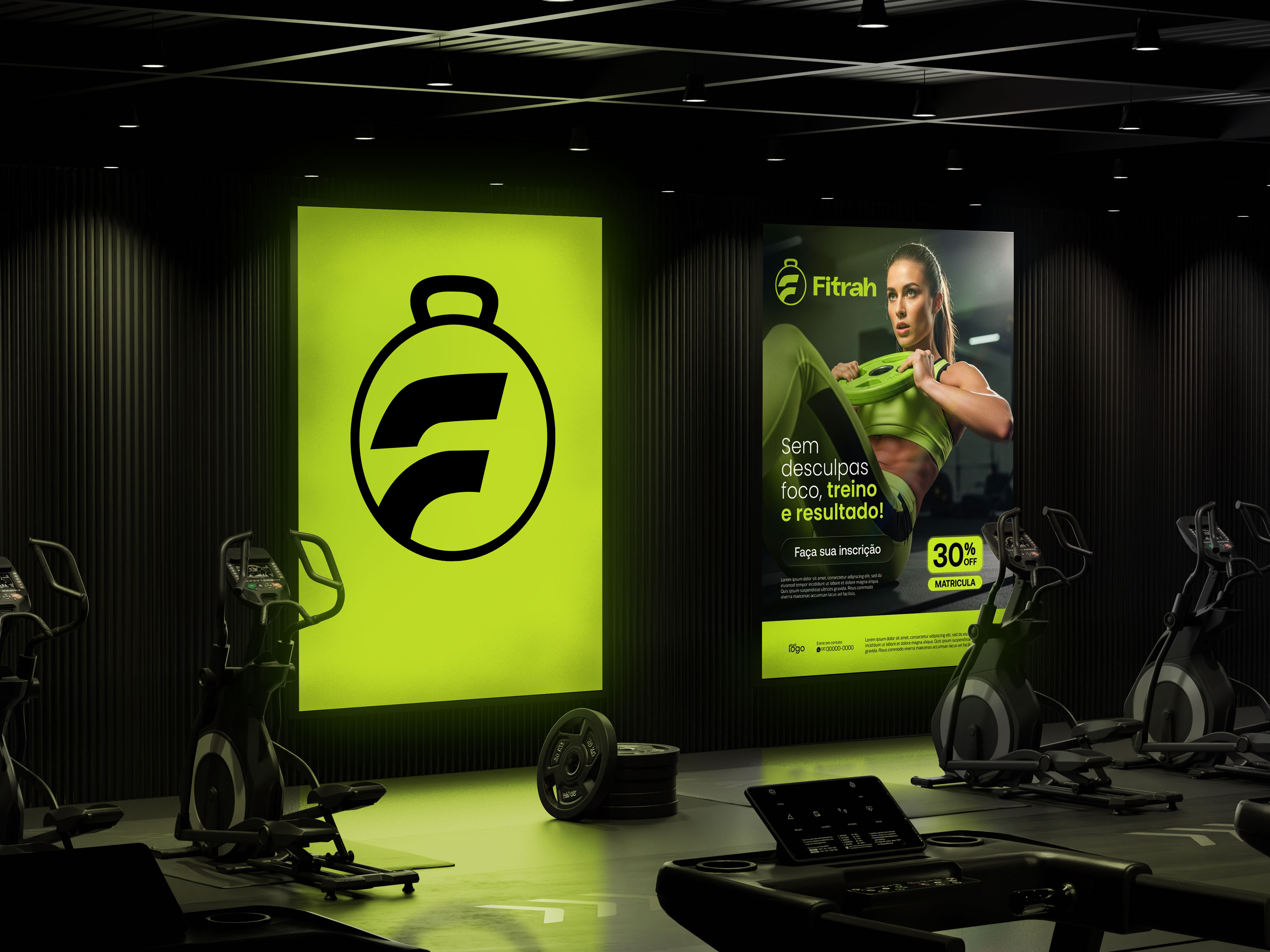 Example of Gym Logo Creation Design	