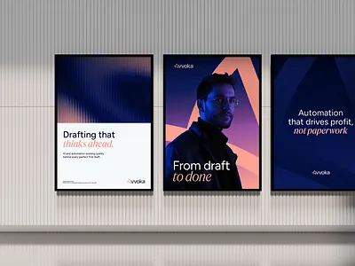 Avvoka.com rebrand art direction ai art direction branding gradient graphic design identity lawyer legal logo logotype startup