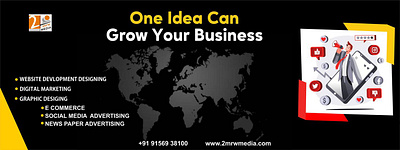 One Idea Can Grow Your Business graphic design