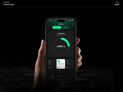 AI Finance App Design ai app design application design clean design finance finance app design interface ios app design mobile app ui design ux design wallet app web design