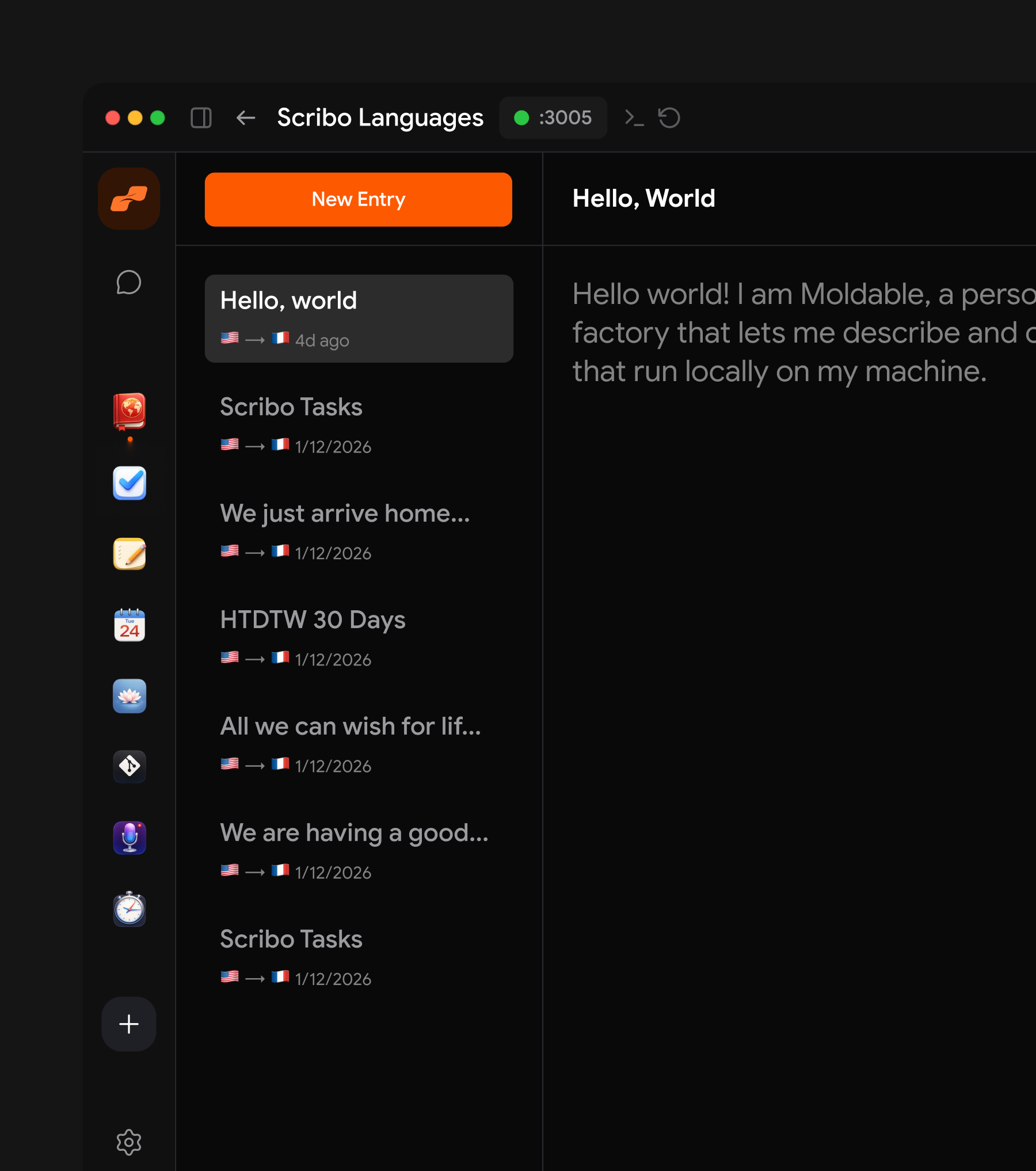 🌐 Scirbo language ai software platfrom dark dashboard design interface design language dashboard personal software dashboard personal software design product design time tracking dashboard ui ux
