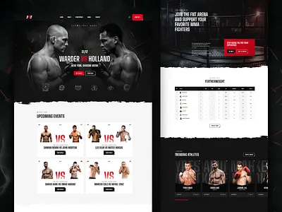 FNT – MMA Promotion WordPress Theme athlete bout box boxing event fight card fight night fighter mma promotion sports sportspress themeforest versus