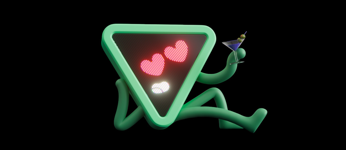 Cheers. 3d branding cgi character design foreal graphic design illustration logo