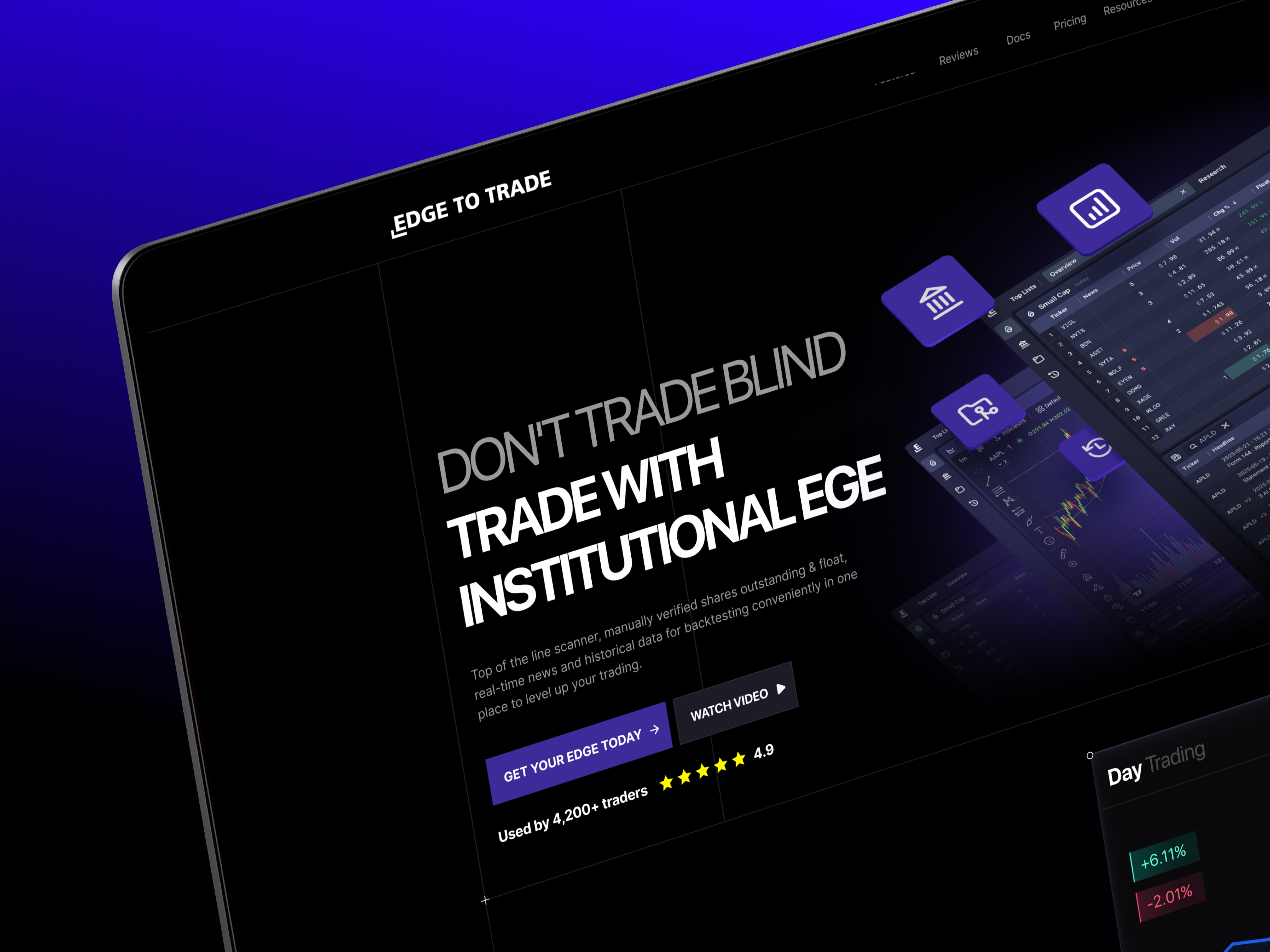Trading tool 📈 Platform Landing page design landing page trading website design trading website landing page ui ux web design website