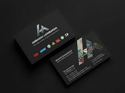 Abrasivi Lombarda 3d abrasiv branding clever design graphic design icon illustration logo logos lombarda abrasivi mark monogram simple