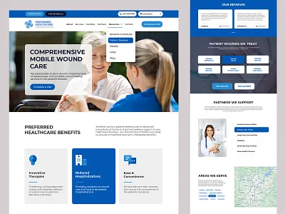 Healthcare Website UI Design | Clinical, Trust-Driven Web Design cleanui clinic design conversion design design digital health graphic design healthcare ui healthtech landing page design medical ui medical website mockup modern web design patient experience responsive web design ui urgent care website ux web design inspiration website