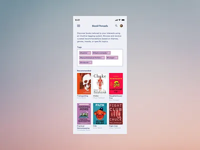 Daily UI 91 - Curated For You daily ui design graphic design ui ux web design