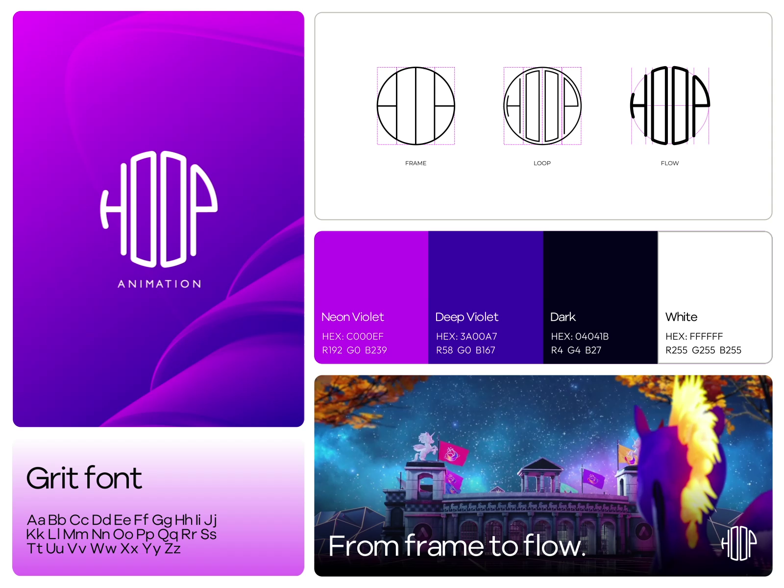 Hoop Animation Studio & Brand Identity