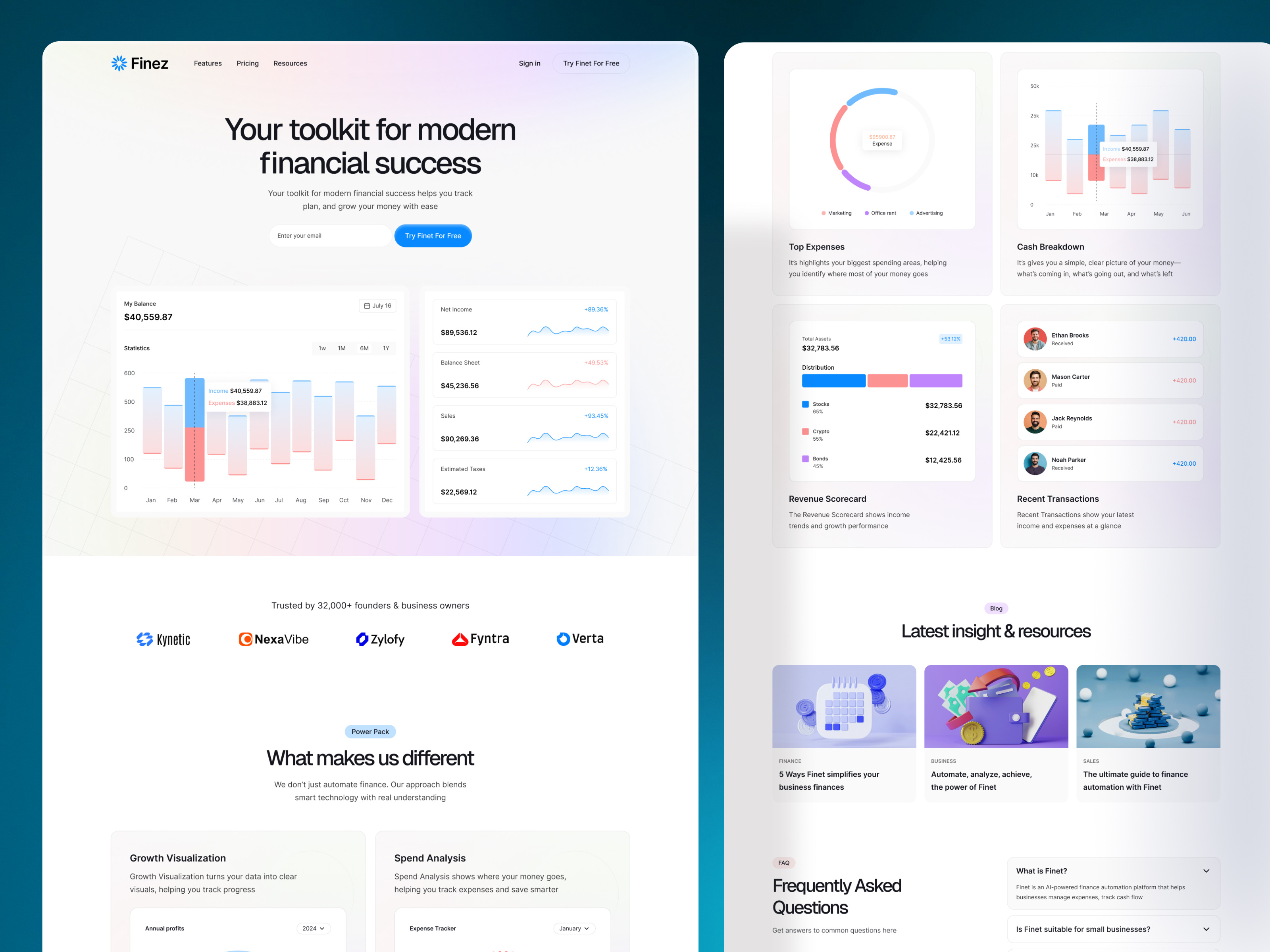 Example of Framer Website Design & Development