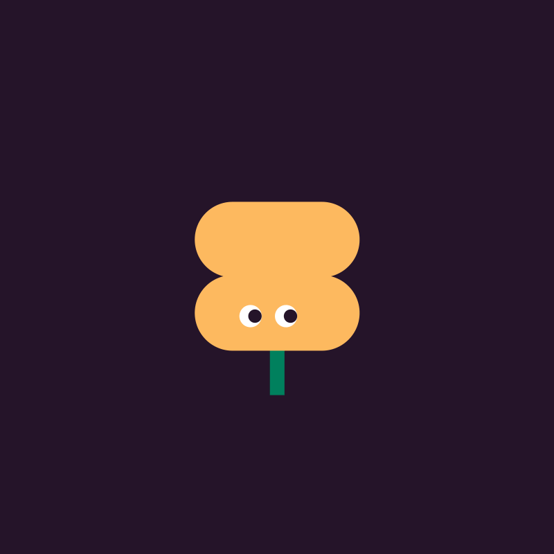 Buttercup animated animation floral gif illustration motion graphics ui