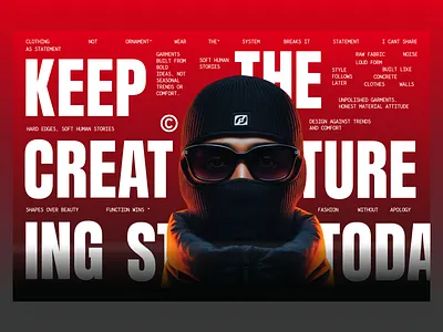 PALIVA - brutalism hero exploration brutalism brutalistdesign conceptdesign designinspiration fashiondesign fashionwebsite graphicdesign hero typography ui uidesign webdesign webinspiration