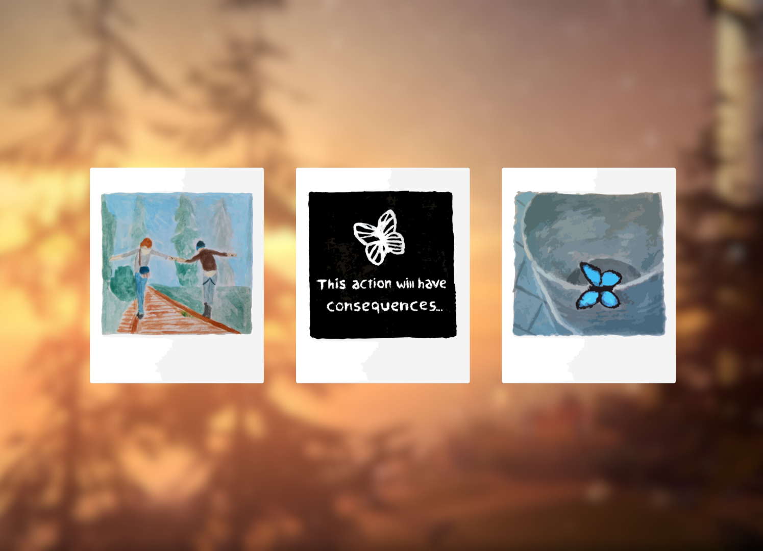 Watercolor hand-painted illustrations - Life Is Strange art design digital art digital illustration draw drawing graphic design illustration painting