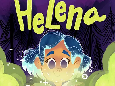 Projeto Capa de Livro ilustração Secredos da Helena capa de livro children book children illustration editorial illustration fantasy illustration illustration ilustração editorial publishing design