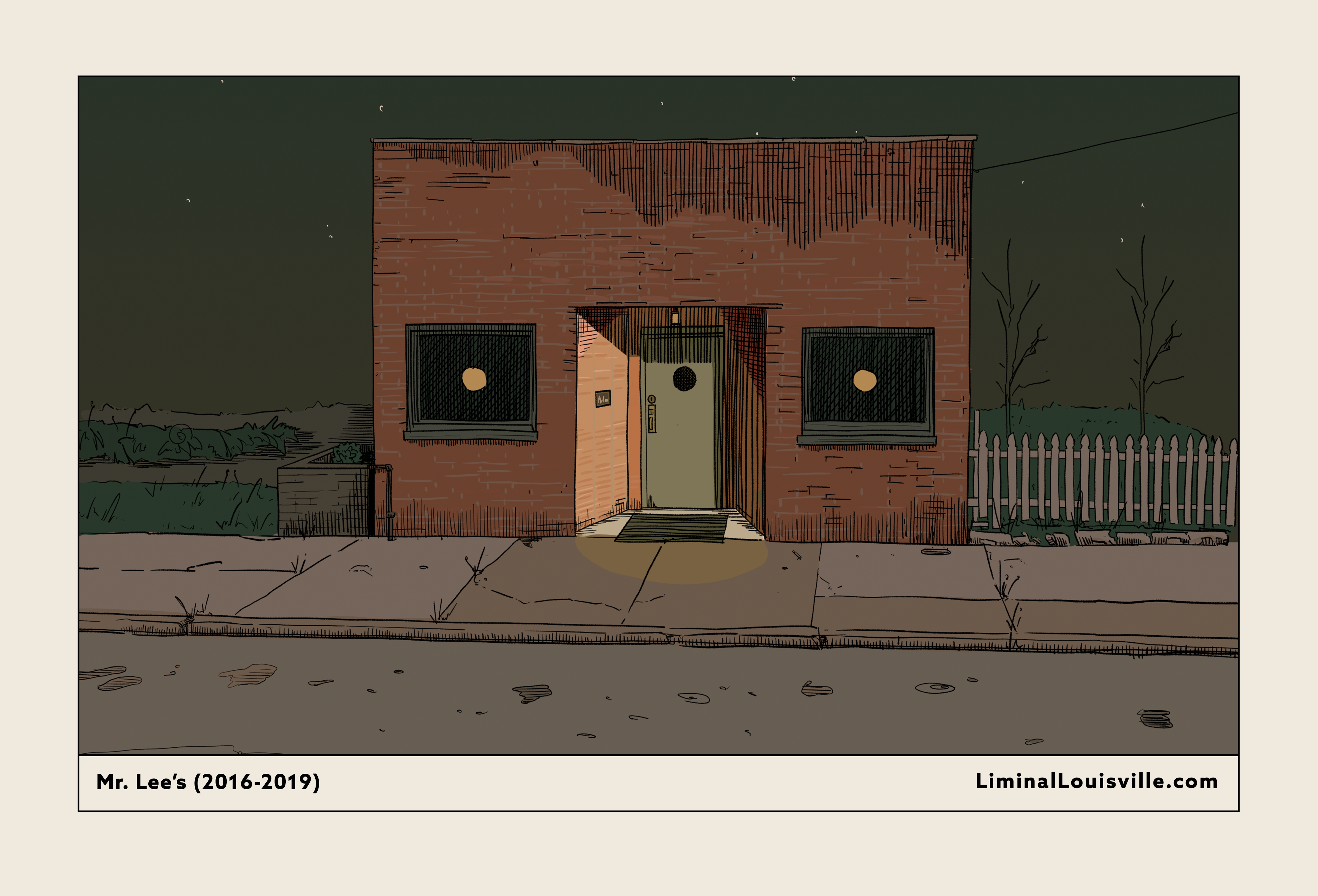 Mr. Lee's Illustrated Postcard