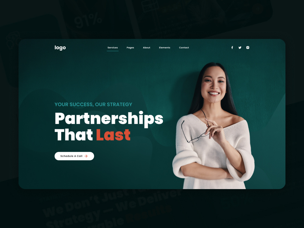 Consulting & HR Wordpress Theme Design consulting figma homepage theme ui wordpress