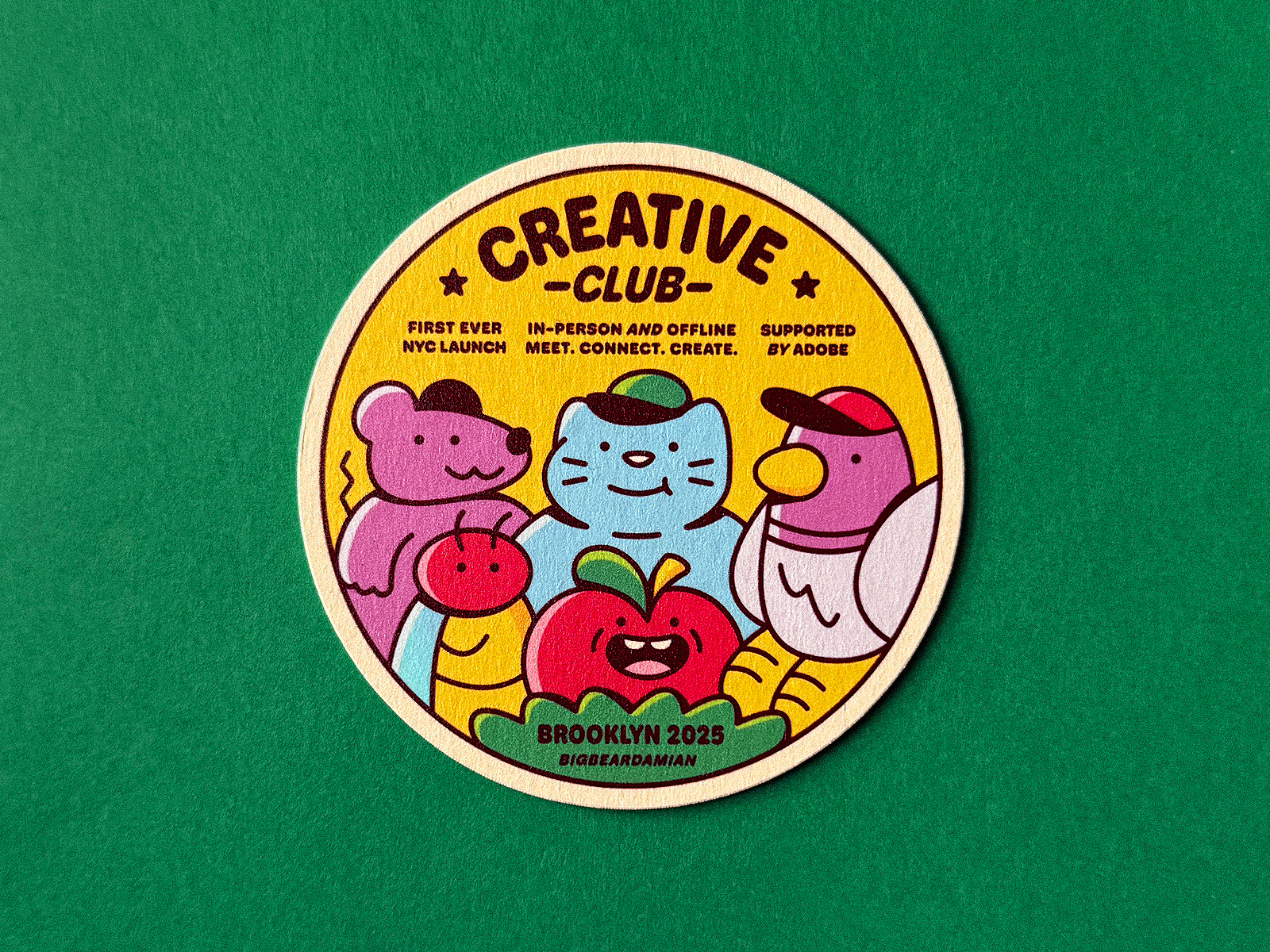 Creative Club Coaster