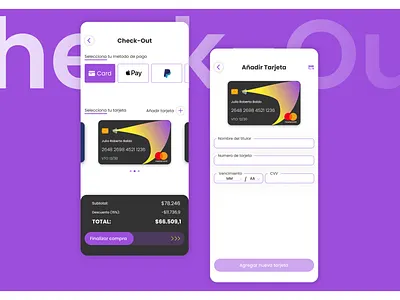 Daily UI - Check-Out branding daily ui design diseño uxui illustration logo music ui user profile ux